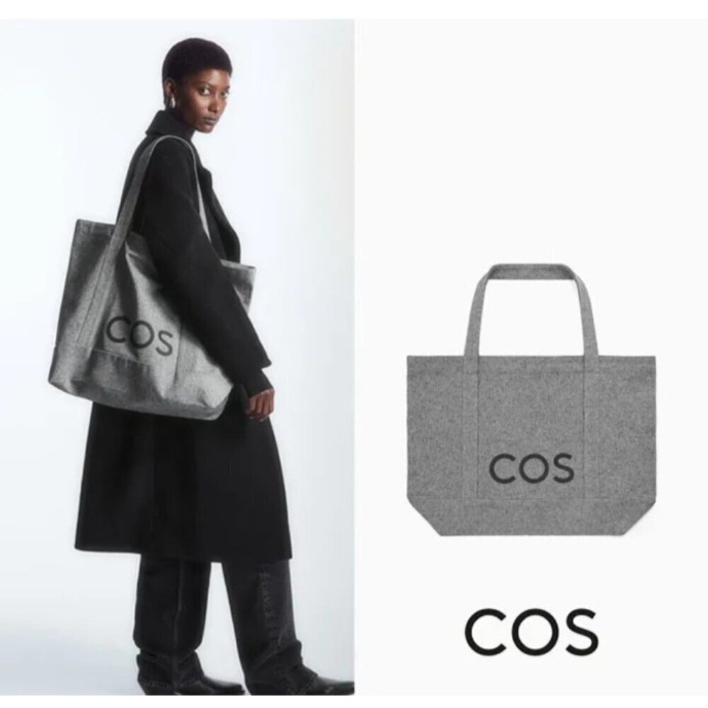 COS Tote Bag im UTILITY-Stil Canvas